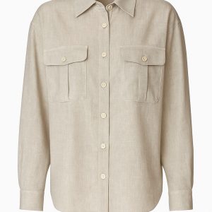 Indigo Beige Shirt