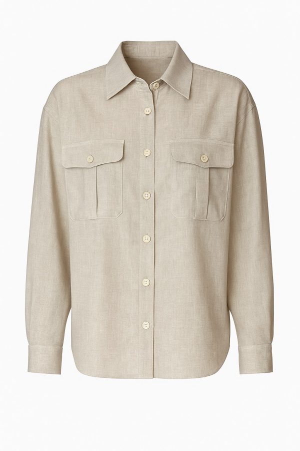 Indigo Beige Shirt