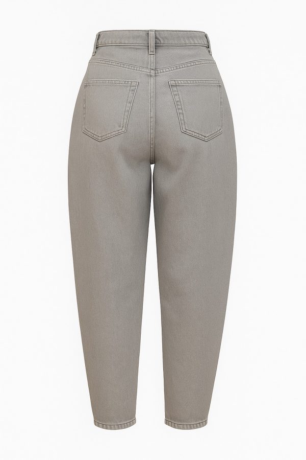 Light Grey Baloon Jeans - Image 2