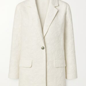 Embroidery Ecru Blazer