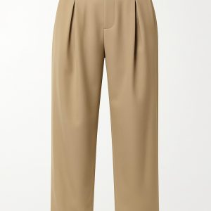 Beige Suit Pants