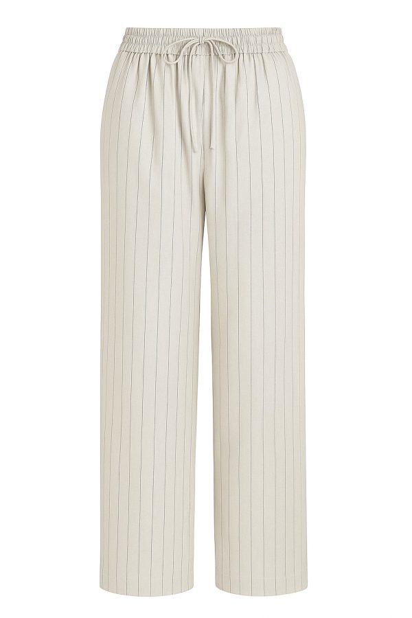 Indigo White Pants