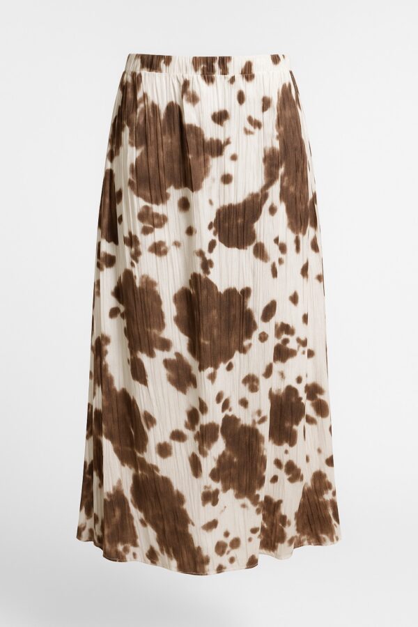 Cow Print Skirt