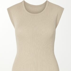 Cool Beige Knitted Top