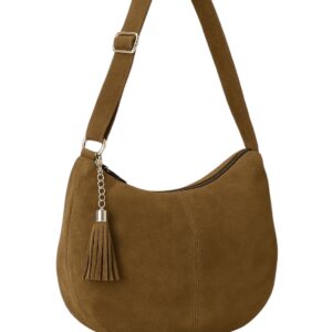 Suede Shoulder Bag