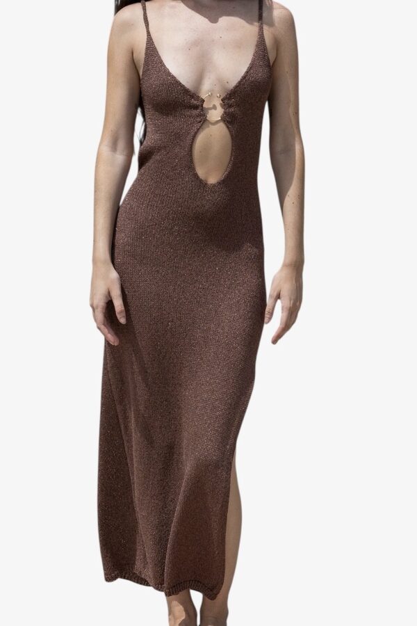 Knit Luxe Cut-Out Maxi Dress - Image 2
