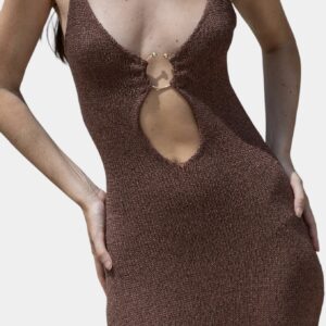 Knit Luxe Cut-Out Maxi Dress