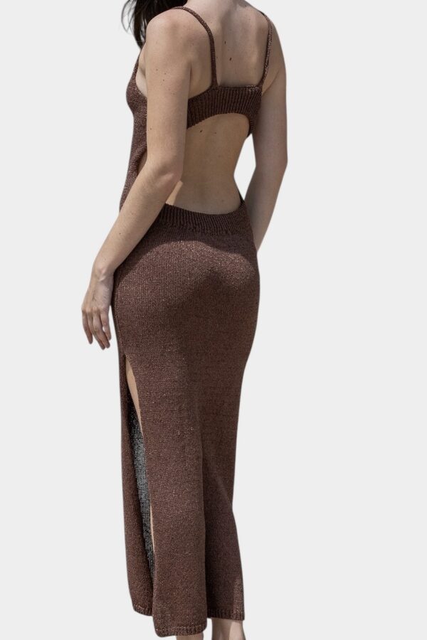 Knit Luxe Cut-Out Maxi Dress - Image 3