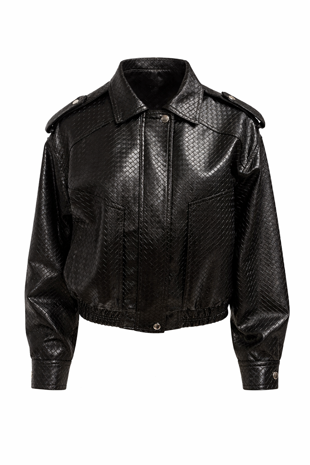 Noir Soft Grid Jacket