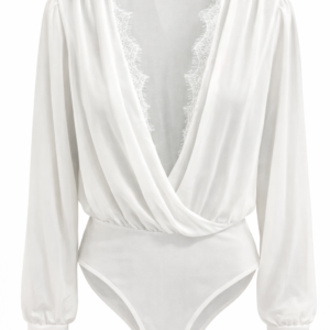 Ivory Whisper Lace Bodysuit