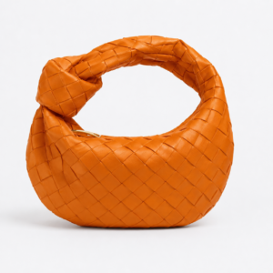 Orange Woven Bag